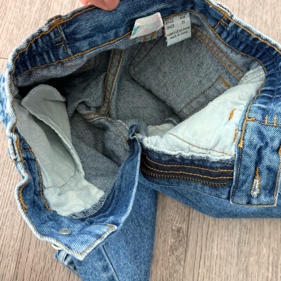 Vintage Sears Kids Classic Blue Denim Jeans size 3t - Picture 8 of 8